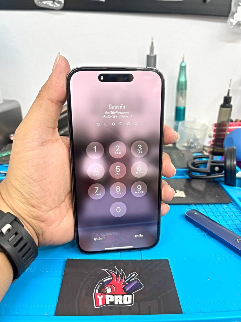 iPhone sudah boleh on setelah selesai repair motherboard iPhone 